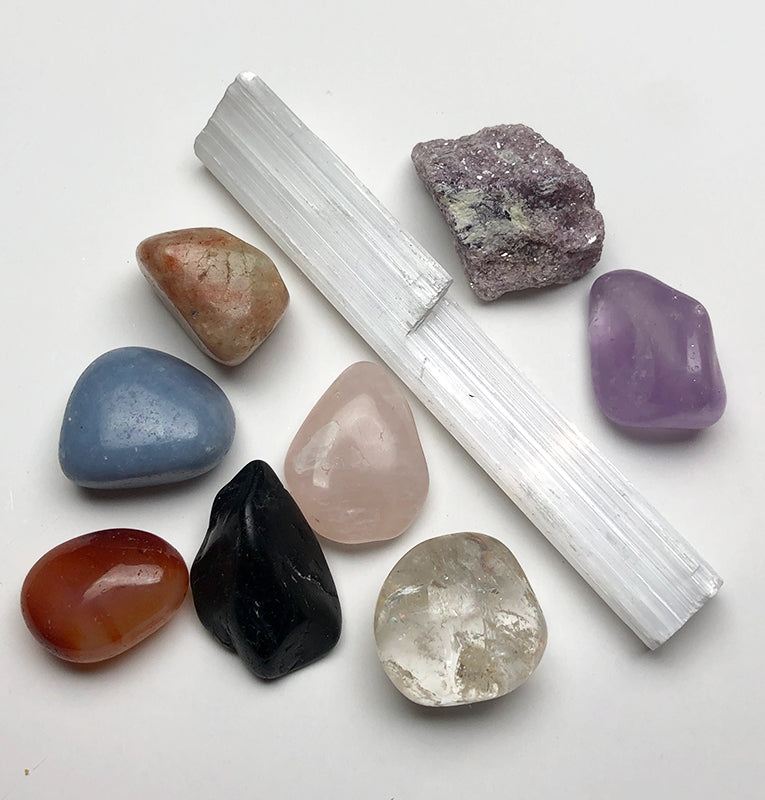 Anxiety & Stress Relieving Crystal Kit - Amy Basingstoke